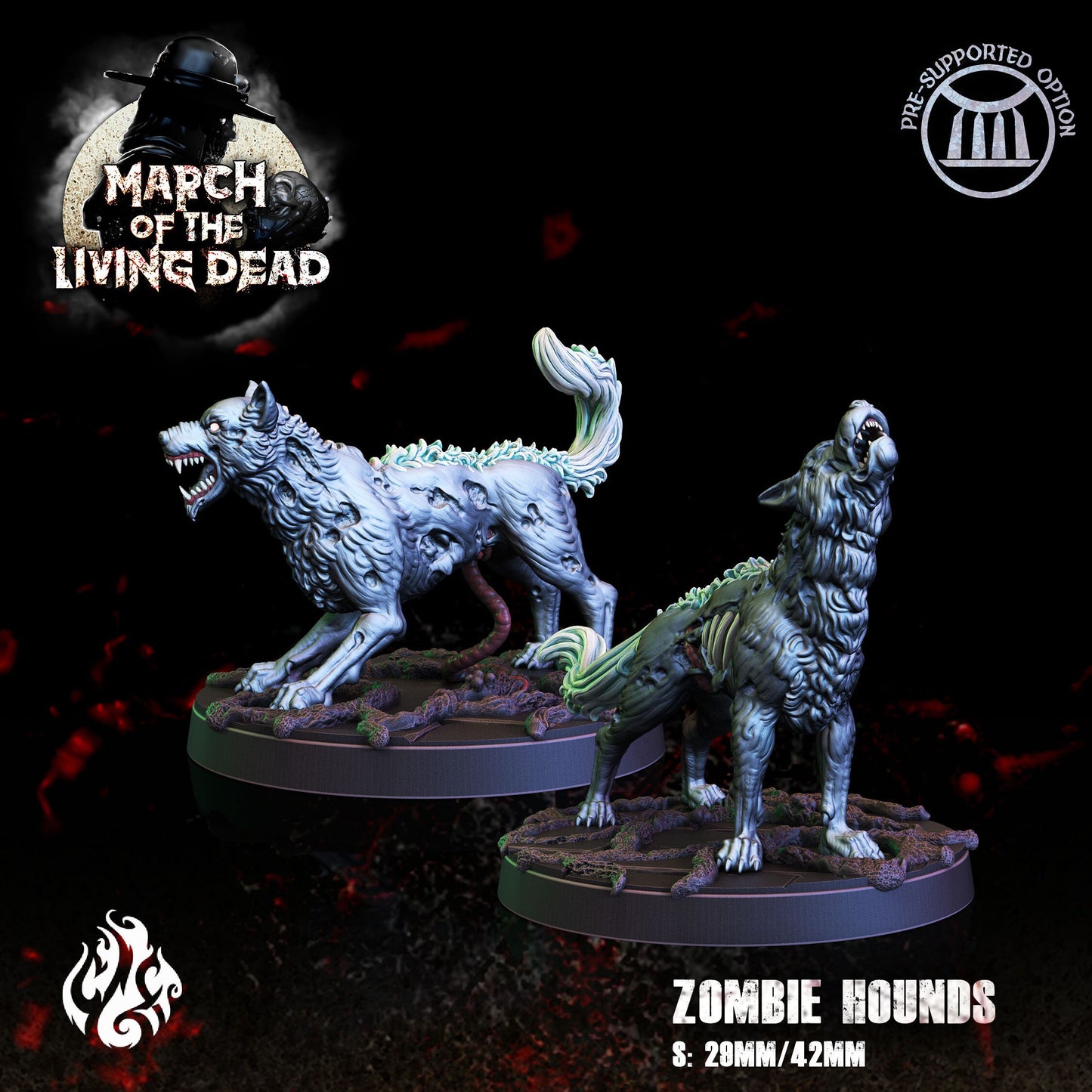 March of the Living Dead Vol. 1 by Crippled God Foundry Miniatures