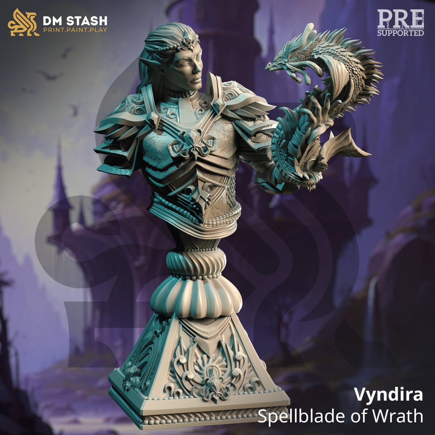High Elf Spellblade from "Of Elves and Men" by DM Stash Miniatures