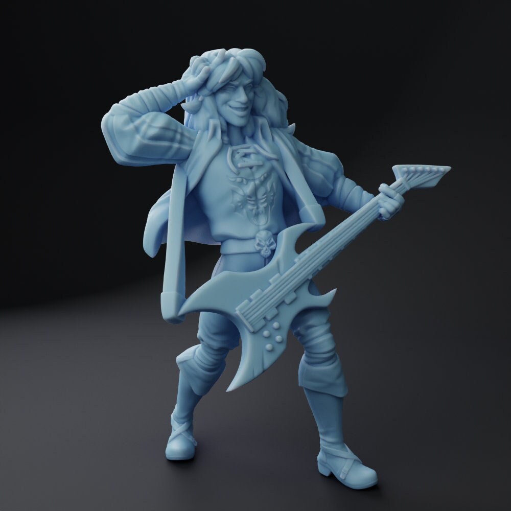 Edric Munson Tavern Band Bard by Twin Goddess Miniatures