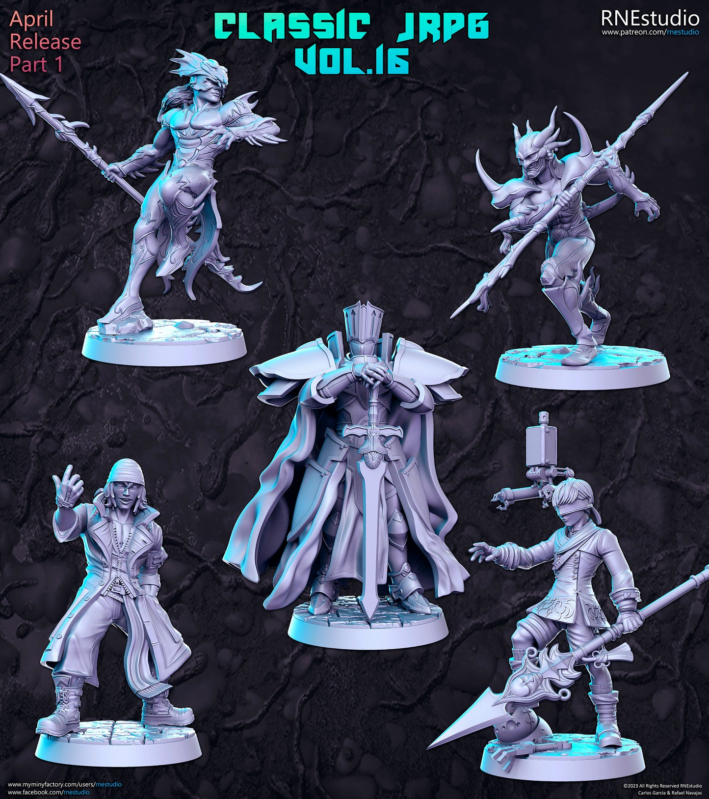 Classic JRPG Vol. 16 by RN Estudio Miniatures
