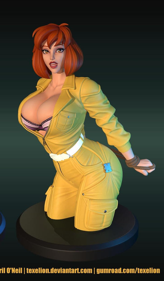 April Bustholder by Texelion Pin Up Miniatures