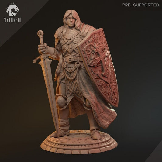 Lancelot Knight Miniature by Mythreal Games