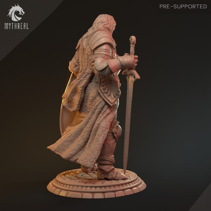 Lancelot Knight Miniature by Mythreal Games