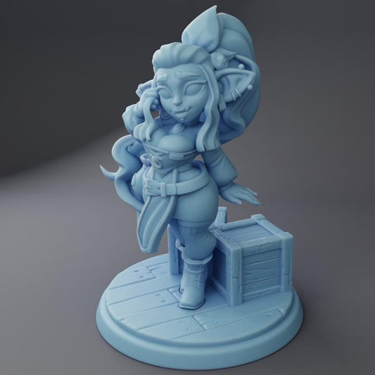 Brie the Goblin Merchant By Twin Goddess Miniatures