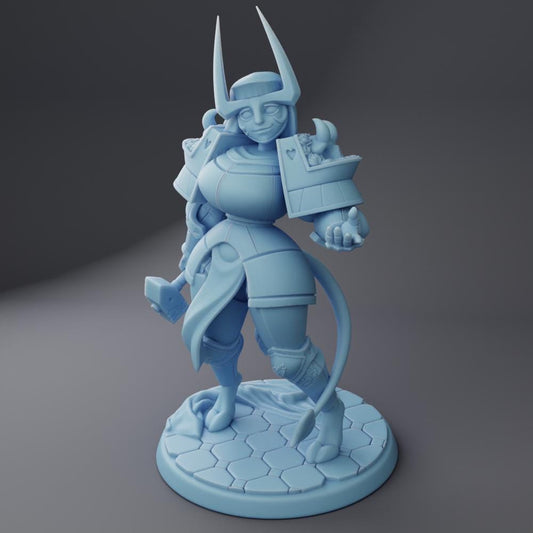 Inga the Goliath Barbarian By Twin Goddess Miniatures