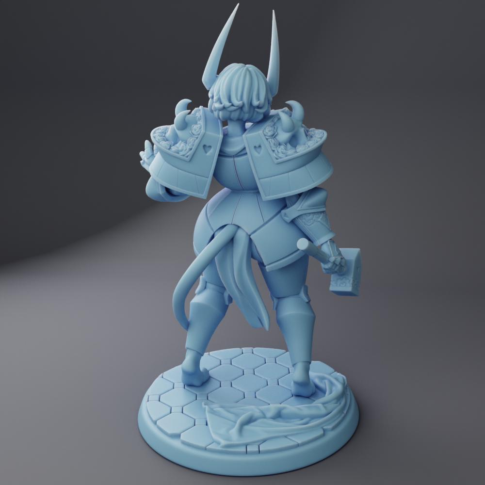 Inga the Goliath Barbarian By Twin Goddess Miniatures