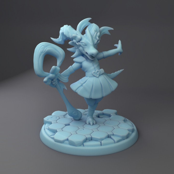 Magical Girl Adventurers by Twin Goddess Miniatures