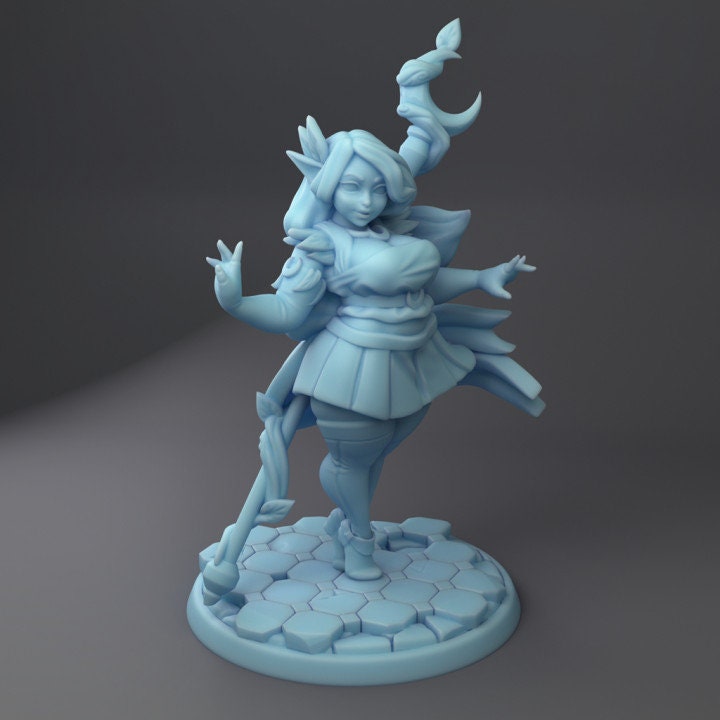 Magical Girl Adventurers by Twin Goddess Miniatures