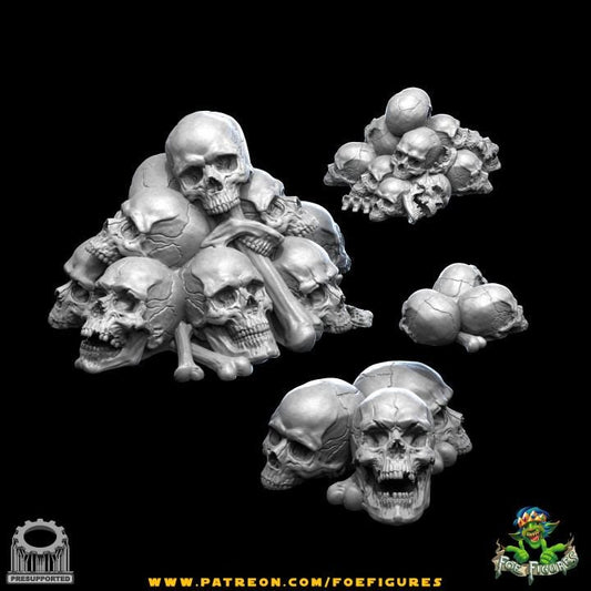 Fantasy Skull Piles by Foe Figures Miniatures