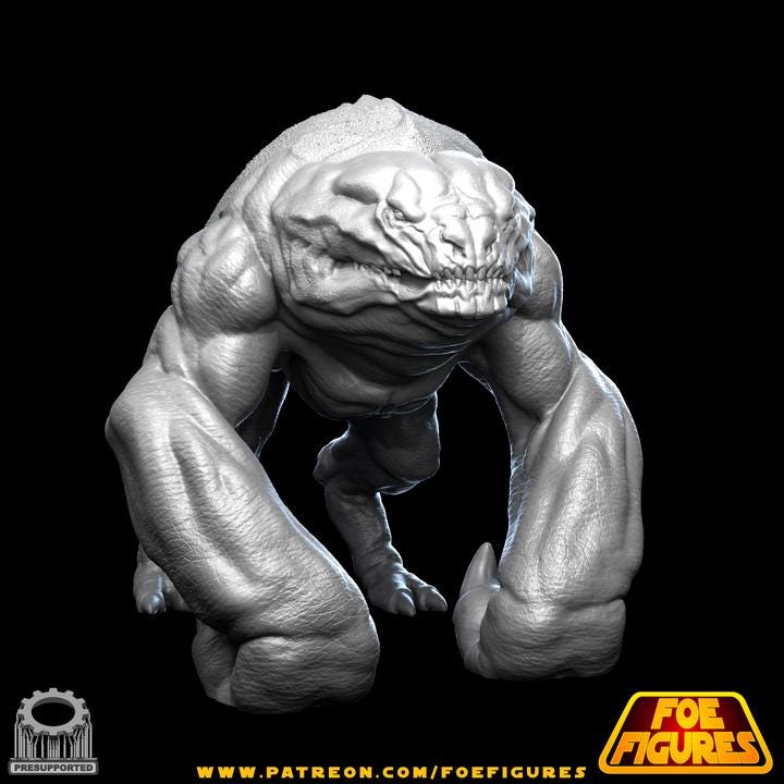 Sand Armadillo by Foe Figures Miniatures