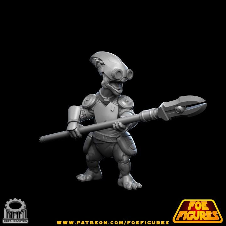 Eleene Knight  by Foe Figures Miniatures