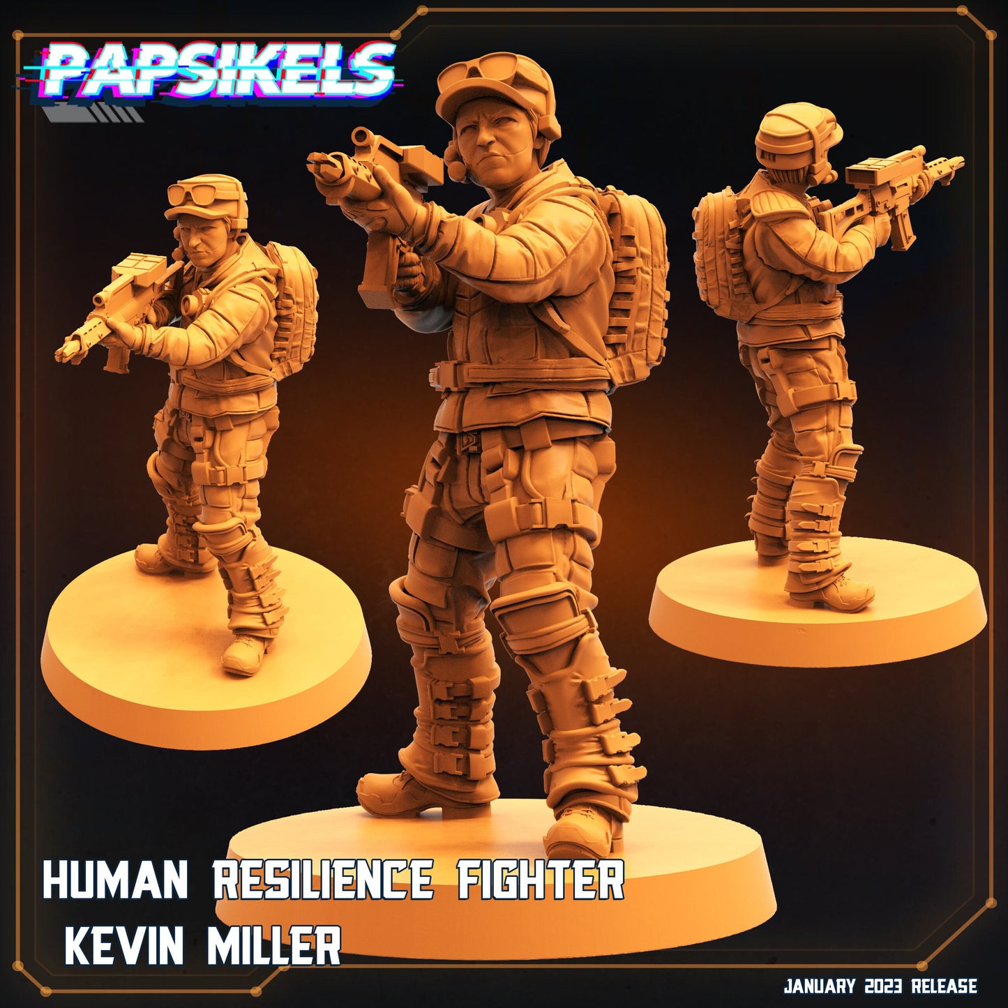 The Resistance Vol. 1 by Papsikels Miniatures