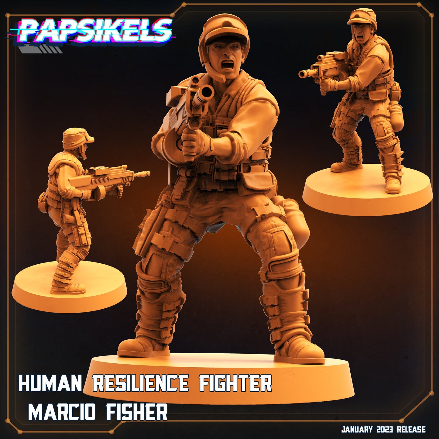 The Resistance Vol. 1 by Papsikels Miniatures