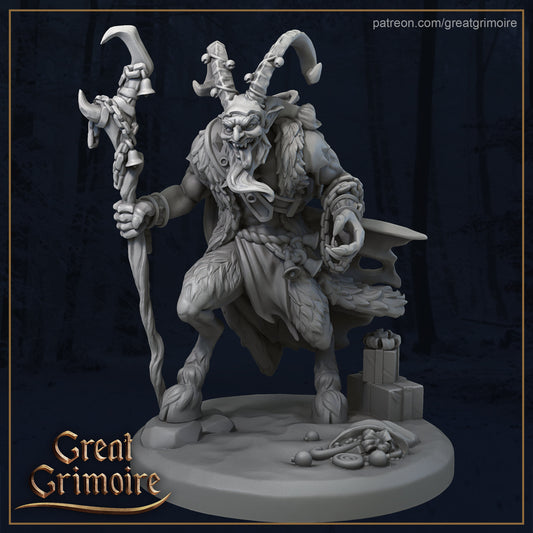 Krampus from "Tales of Yaga Moors" by Great Grimoire Miniature RPG