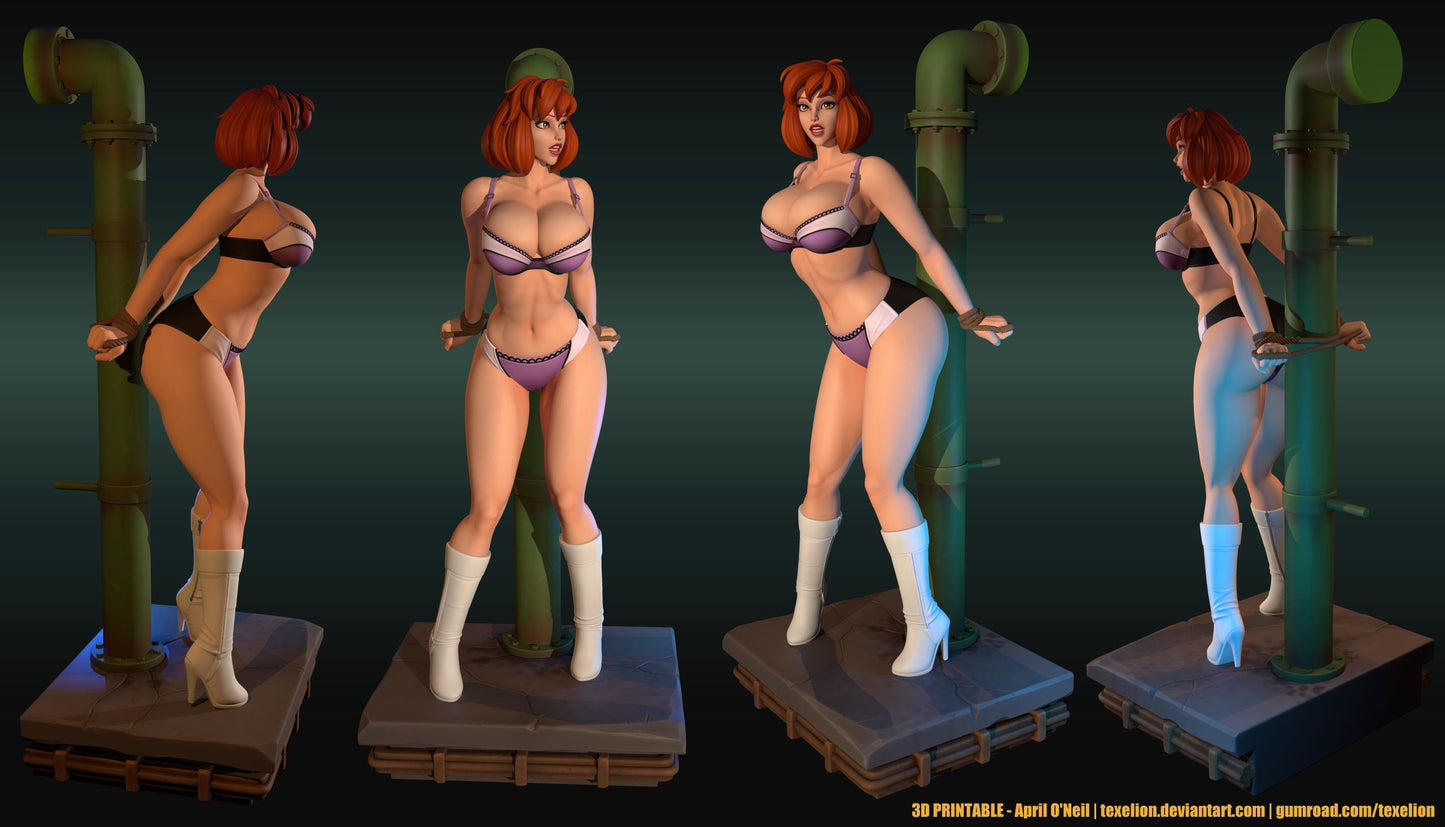 April by Texelion Pin Up Miniatures