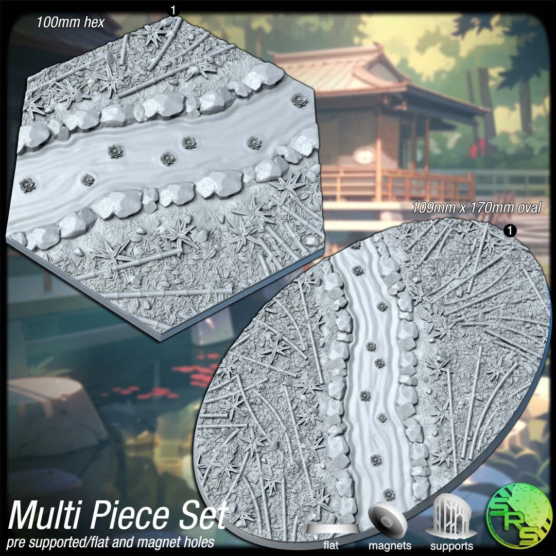 Bamboo Forest Bases by Where Legends Stand Miniatures