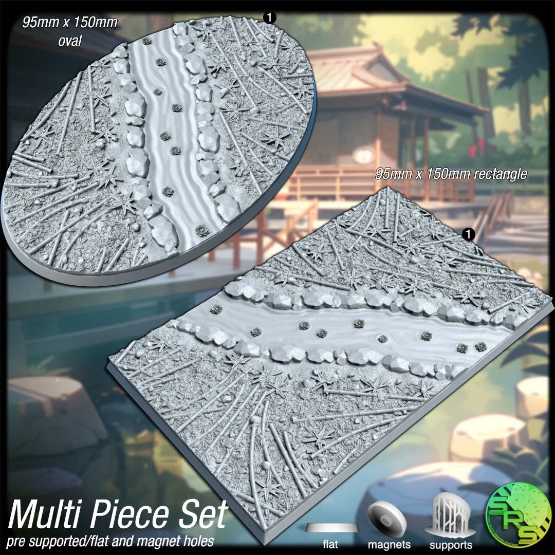 Bamboo Forest Bases by Where Legends Stand Miniatures