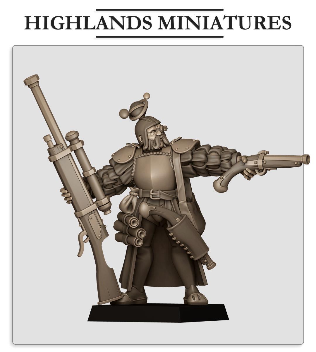 Sunland Engineers by Highland Miniatures
