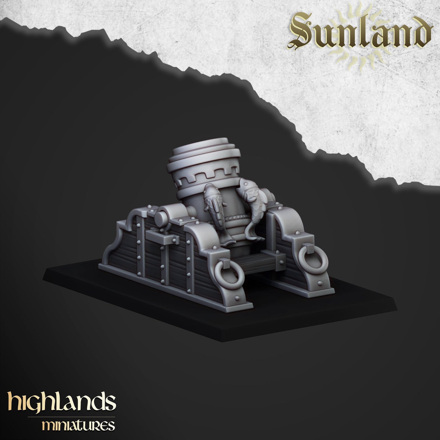 Artillery Unit of Sunland  by Highland Miniatures