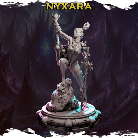 Nixara from "Ladies of Chaos Aftermath" by Blackbird Miniatures