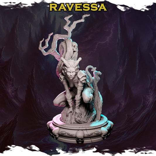 Ravessa from "Ladies of Chaos Aftermath" by Blackbird Miniatures