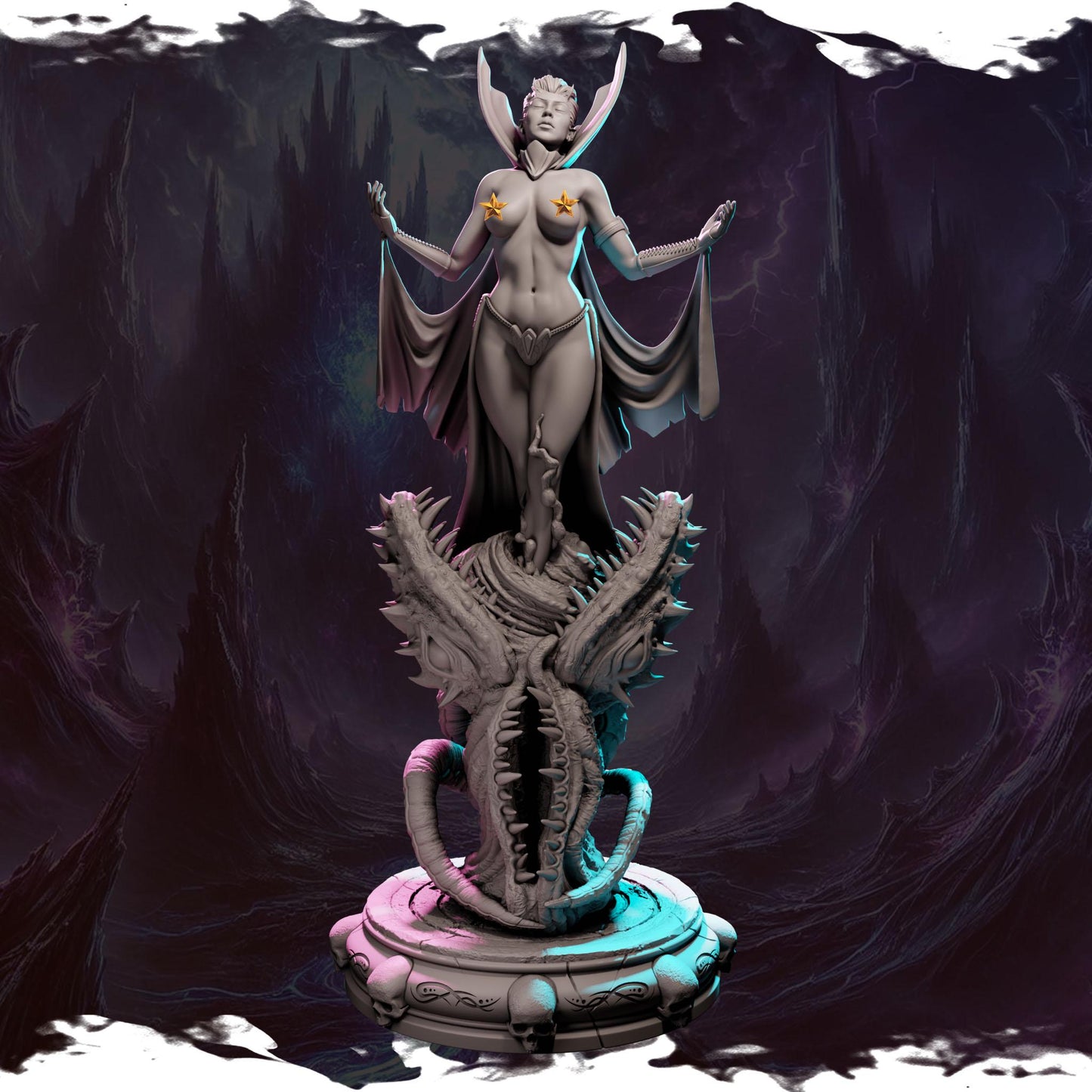 Lyridia from "Ladies of Chaos Aftermath" by Blackbird Miniatures