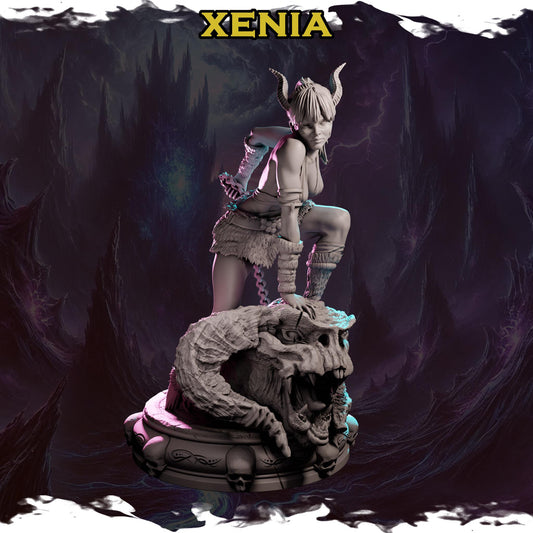 Xenia from "Ladies of Chaos Aftermath" by Blackbird Miniatures