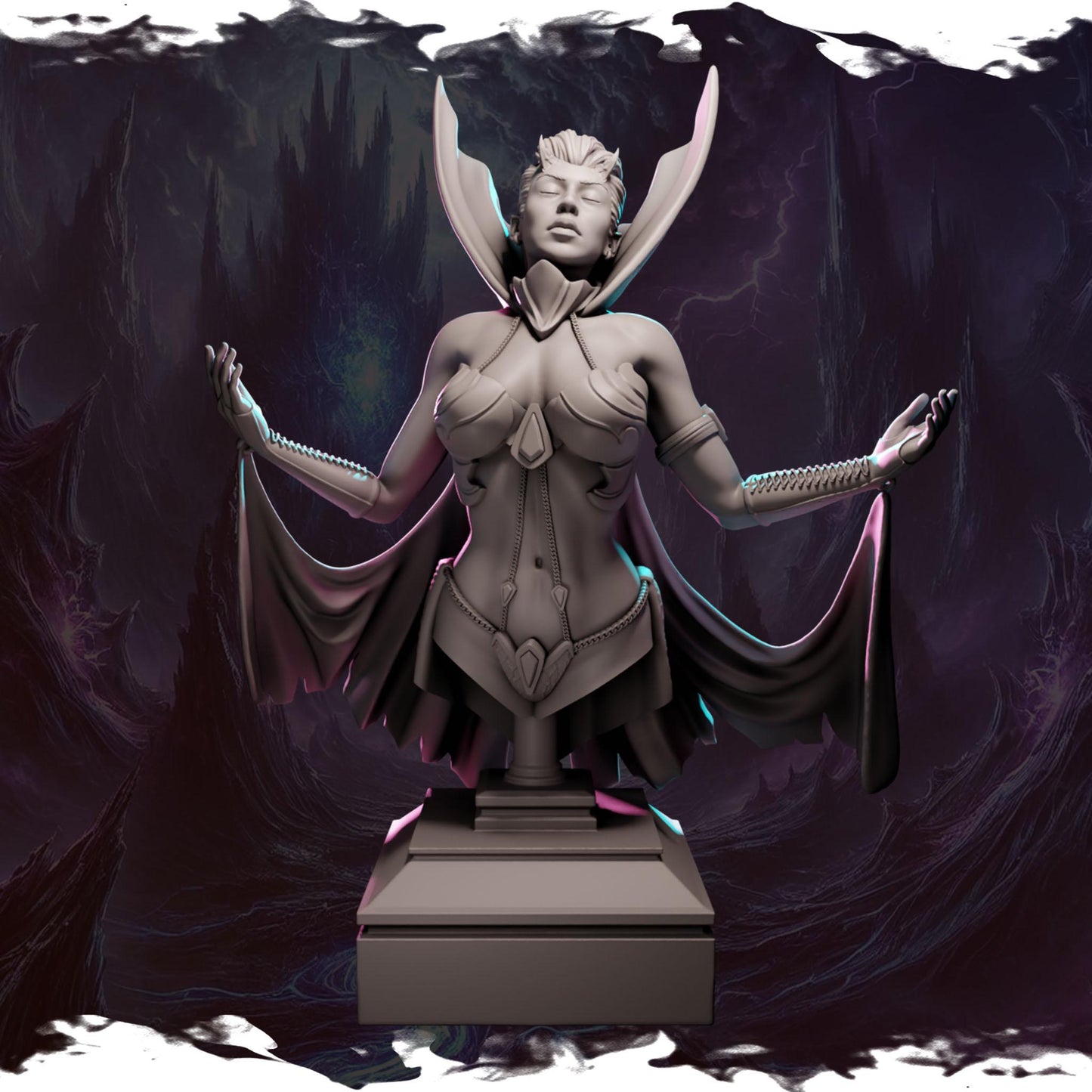 Lyridia from "Ladies of Chaos Aftermath" by Blackbird Miniatures