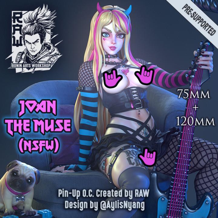 Joan The Muse Pin Up Ronin Arts Workshop