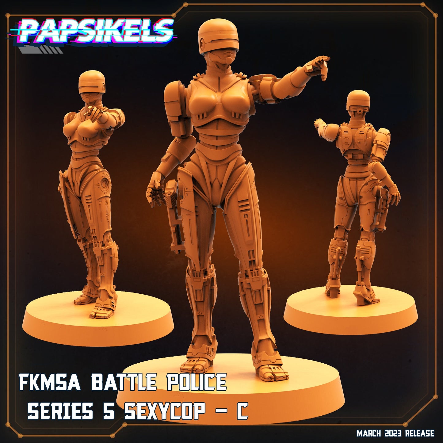 Corp Cops Vol. 1 by Papsikels Miniatures