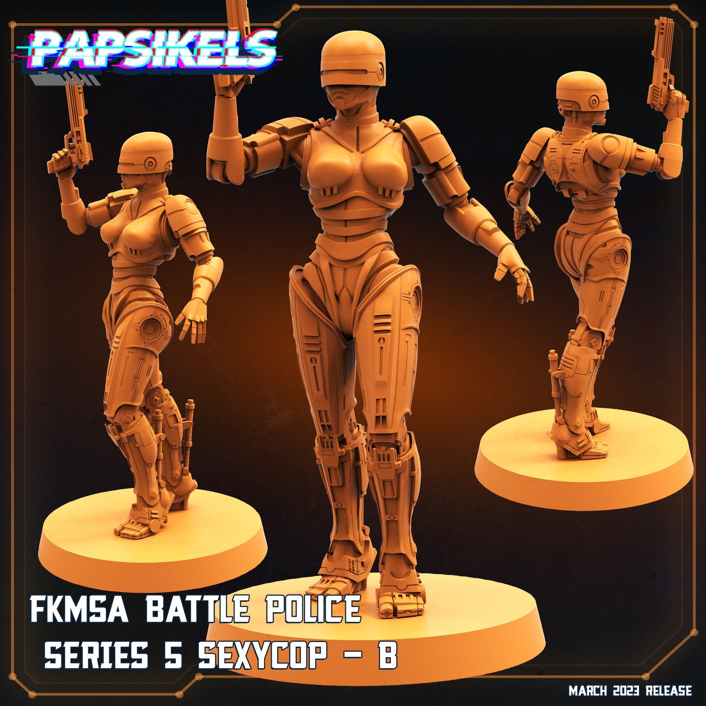 Corp Cops Vol. 1 by Papsikels Miniatures