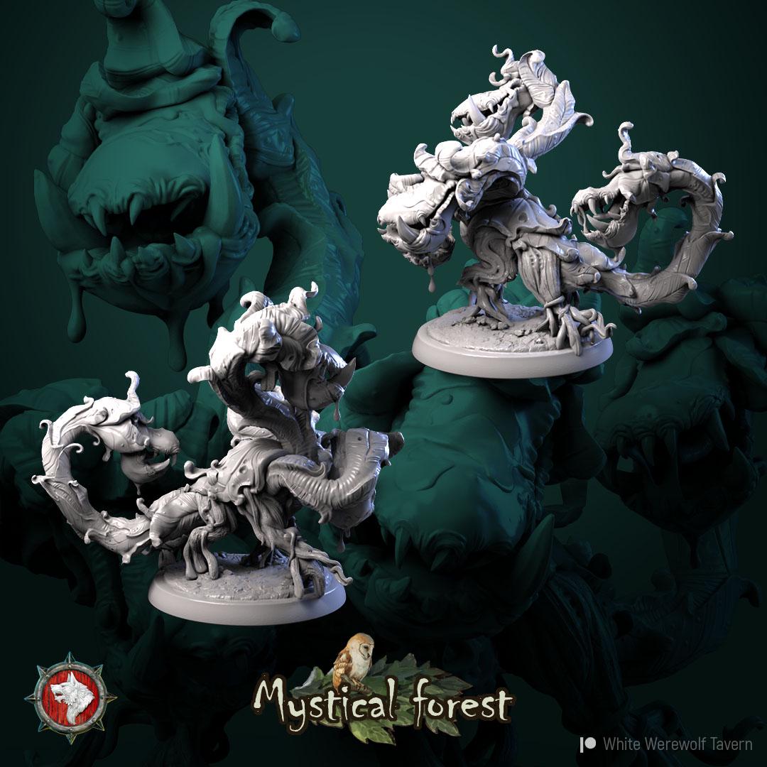Living plant from "Mystical Forest" by White Werewolf Tavern Miniatures