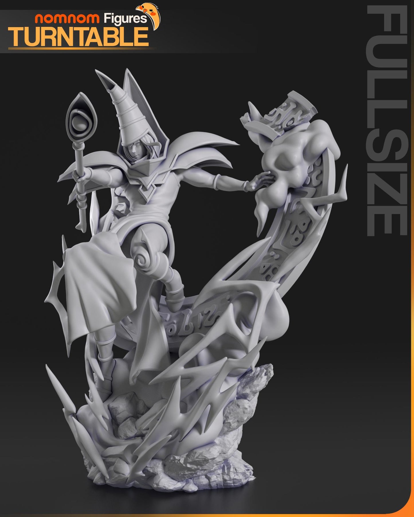 Magician Statue Model Kit by Nom Nom Figures