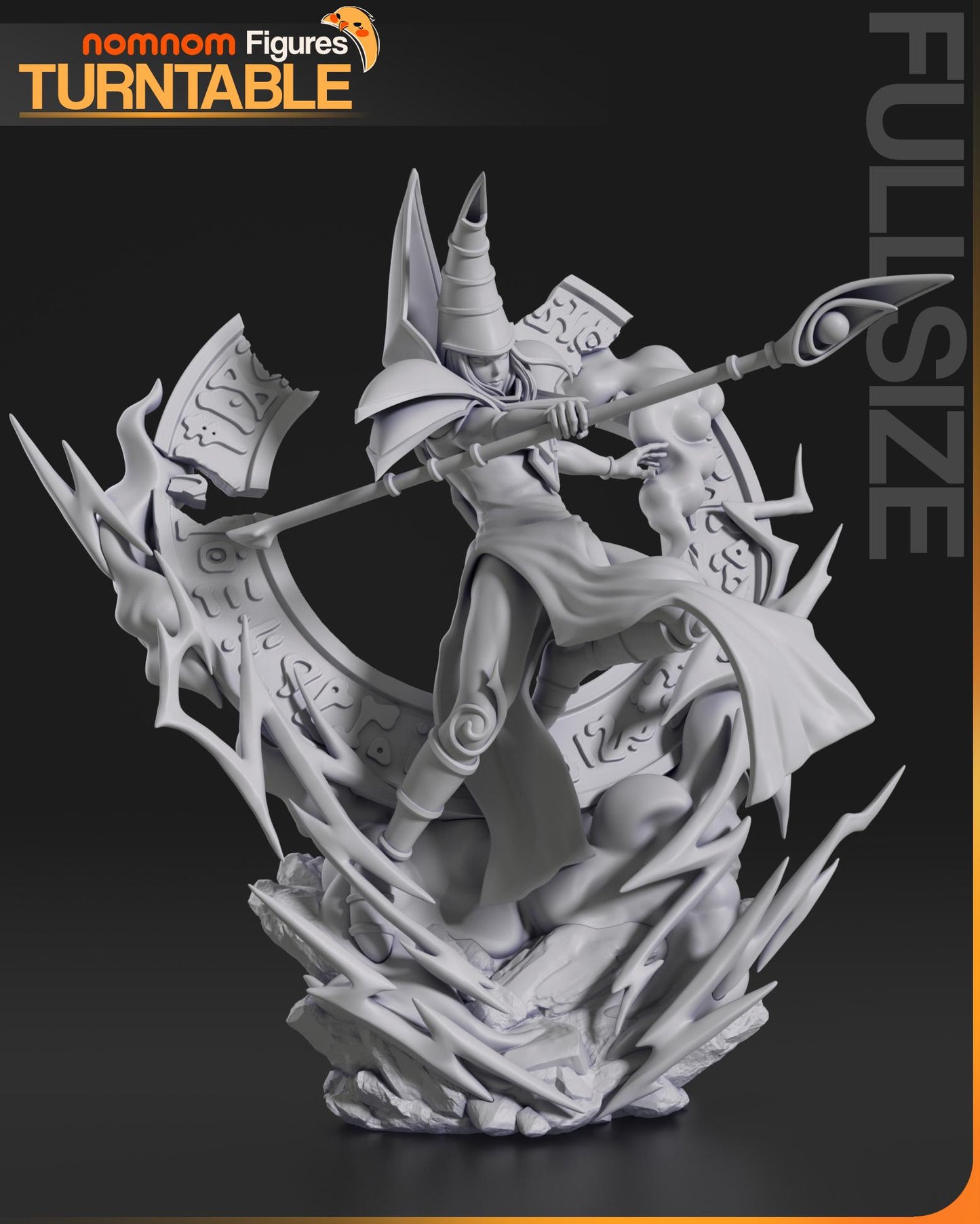 Magician Statue Model Kit by Nom Nom Figures