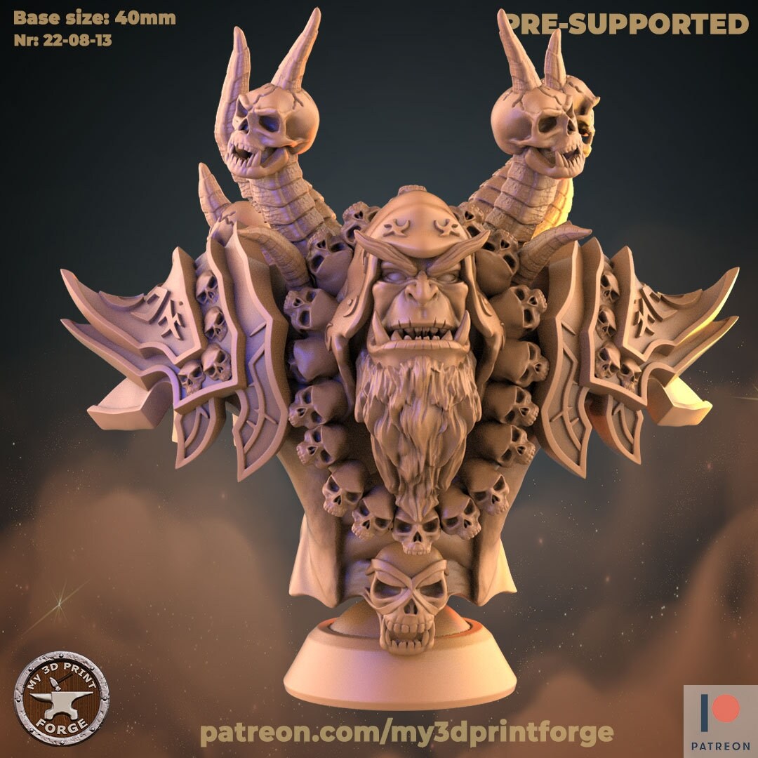 Maghar Orcs Vol. 1 by My3dPrintForge Miniatures