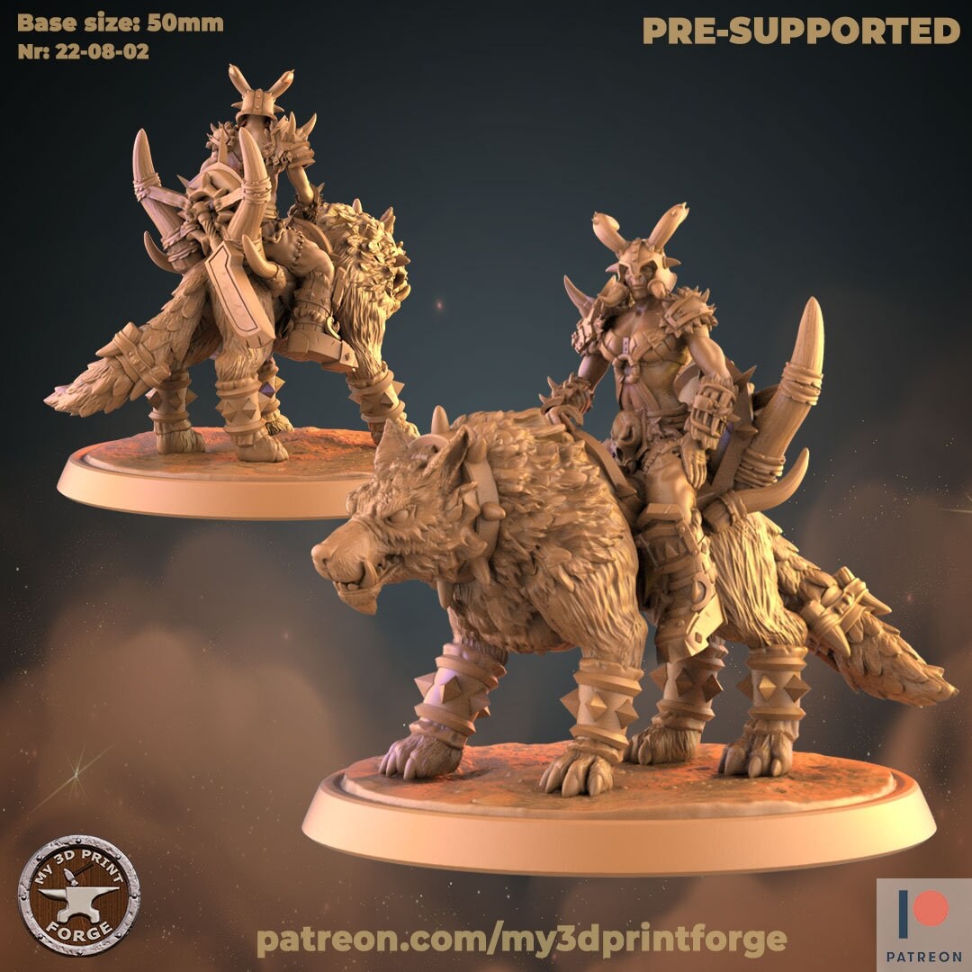Maghar Orcs Vol. 1 by My3dPrintForge Miniatures