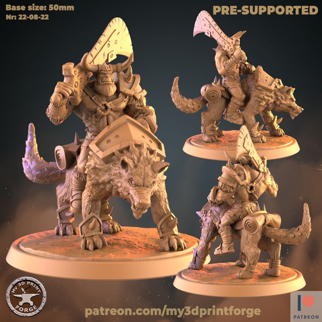 Maghar Orcs Vol. 1 by My3dPrintForge Miniatures