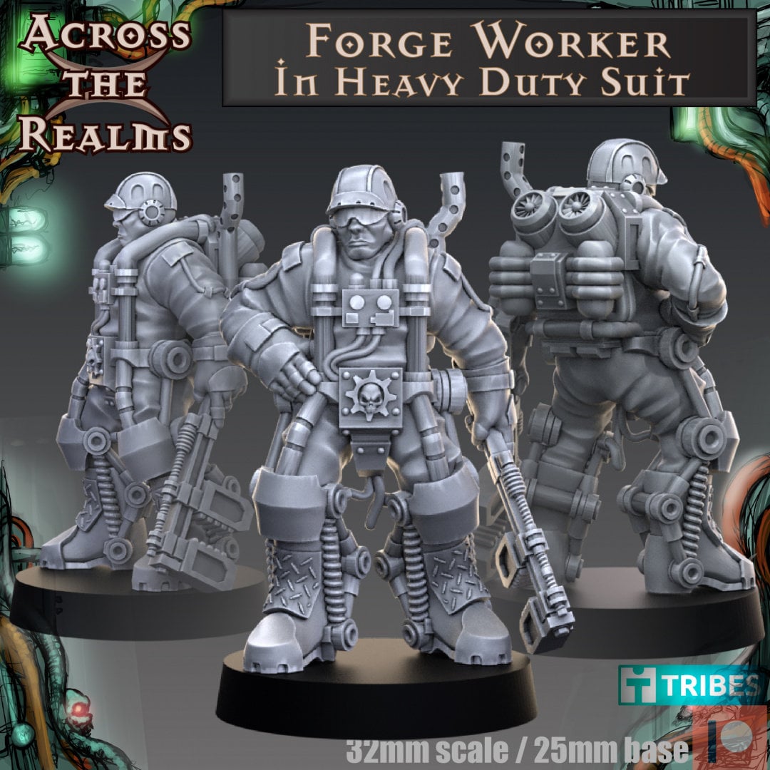 Grimdark Citizens by Across the Realms Miniatures