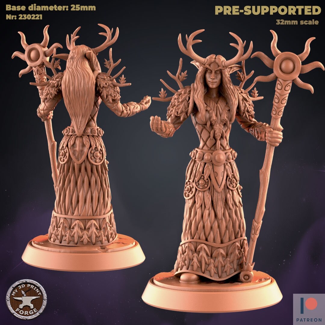 Night Elves Vol. 2 by My3Dprintforge Miniatures