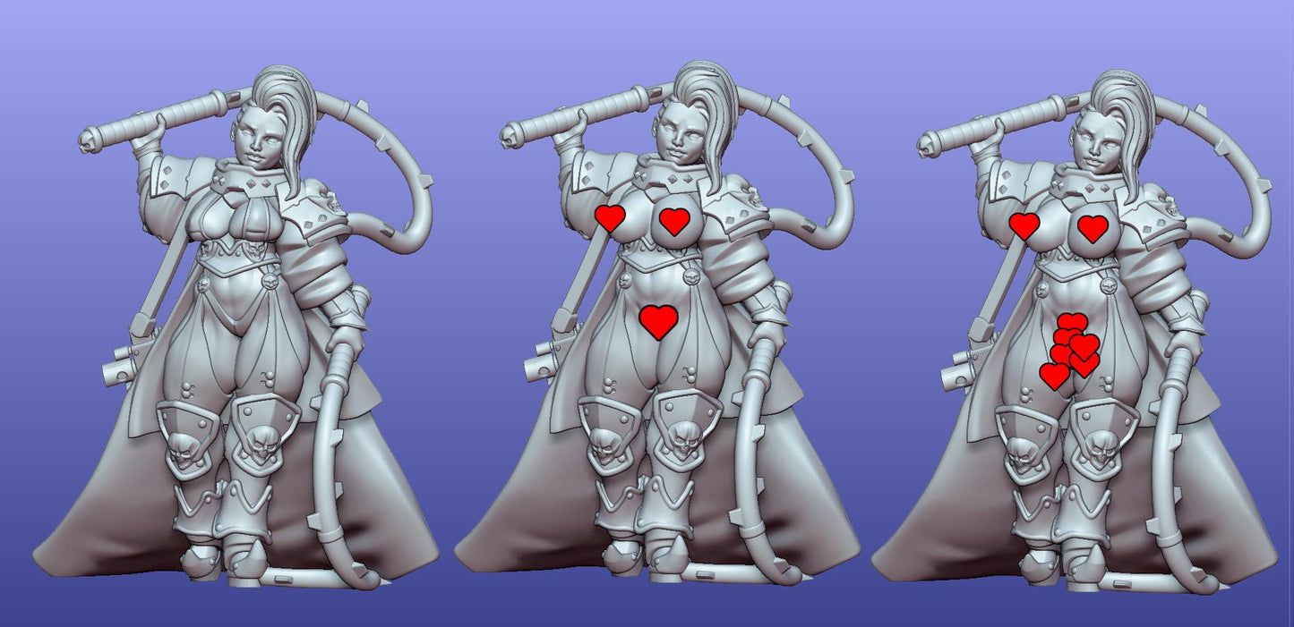 Siblings of Combat - Remorsia Squad by Gaz Minis
