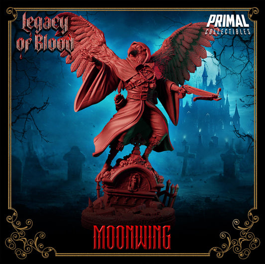 Shadowmancer - Moonwing  From Legacy of Blood by Primal Collectibles Miniatures Heroquest RPG