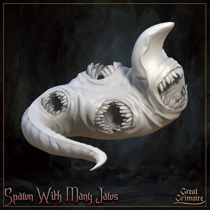 Spawn of the Dark from "Horrors of the Underground" by Great Grimoire Miniatures