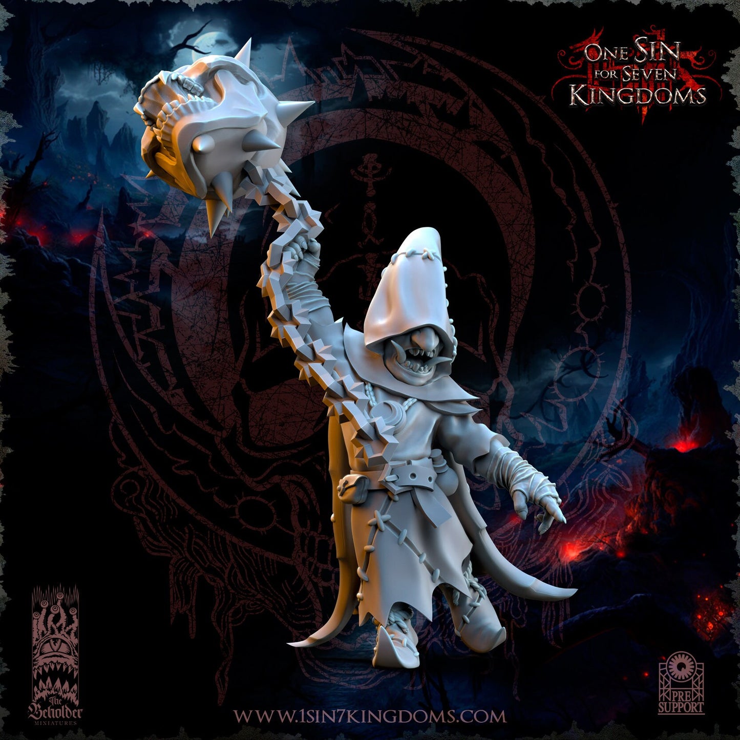 The Black Horde Goblins Frentics by Beholder Miniatures