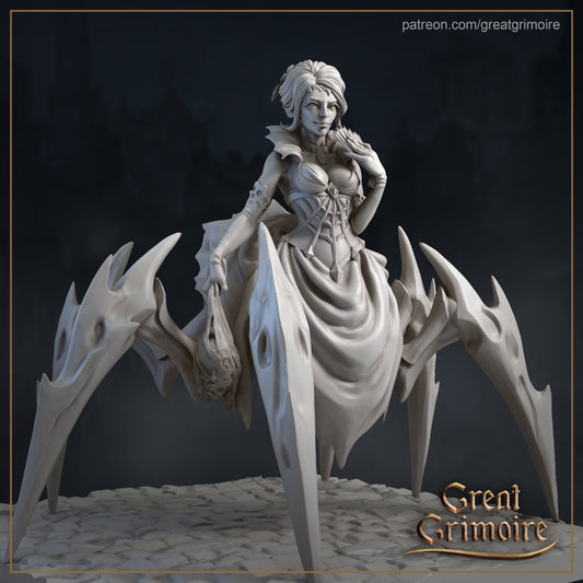 Lycoris Spider Women from "Dark Corners" by Great Grimoire Miniatures RPG