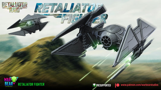 Retaliator Fighter by War Bear Studios Miniatures