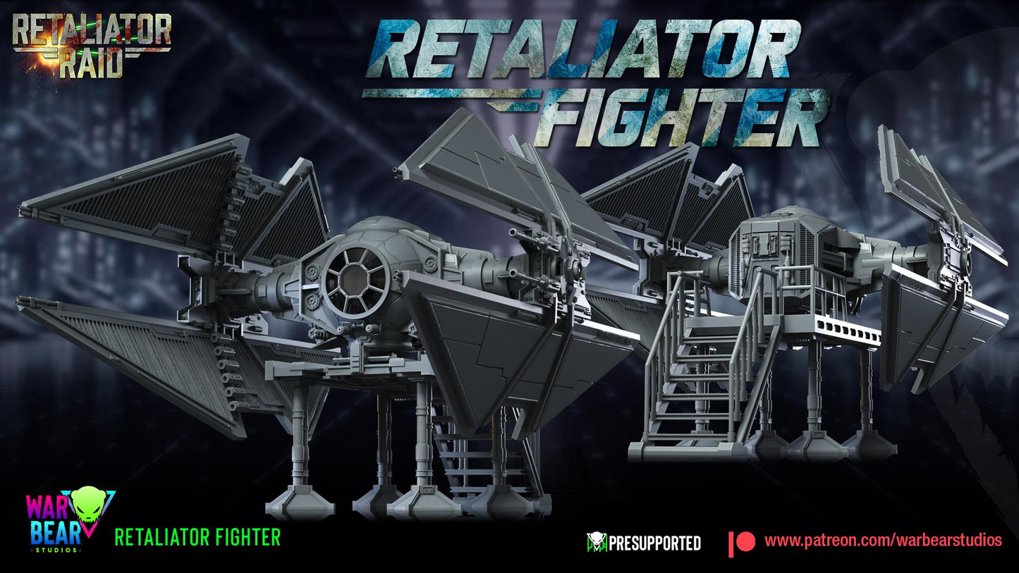 Retaliator Fighter by War Bear Studios Miniatures