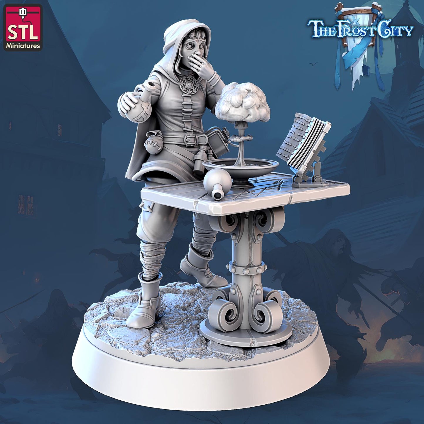 Mage Pack 1 from Frost City  by STL Miniatures