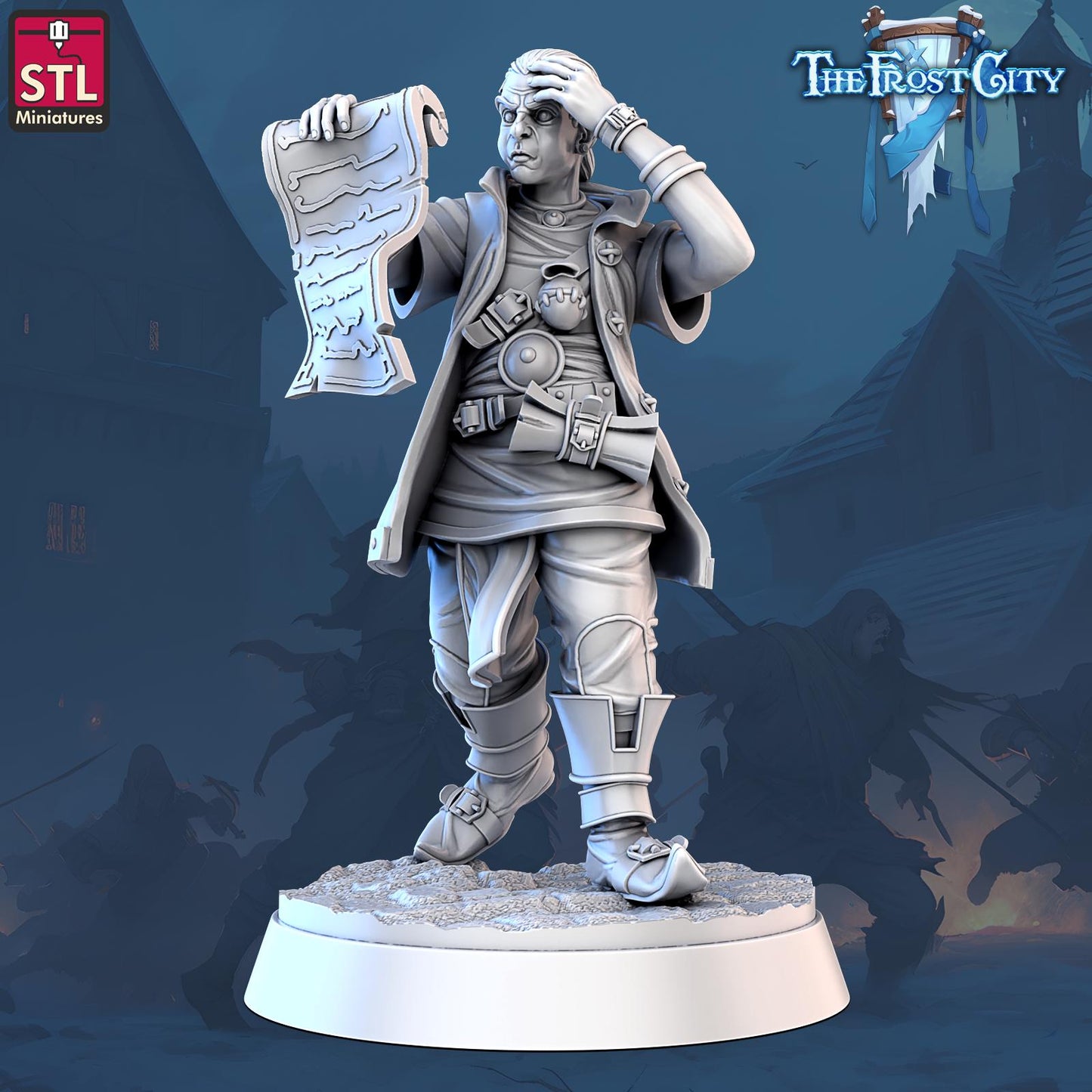 Mage Pack 1 from Frost City  by STL Miniatures