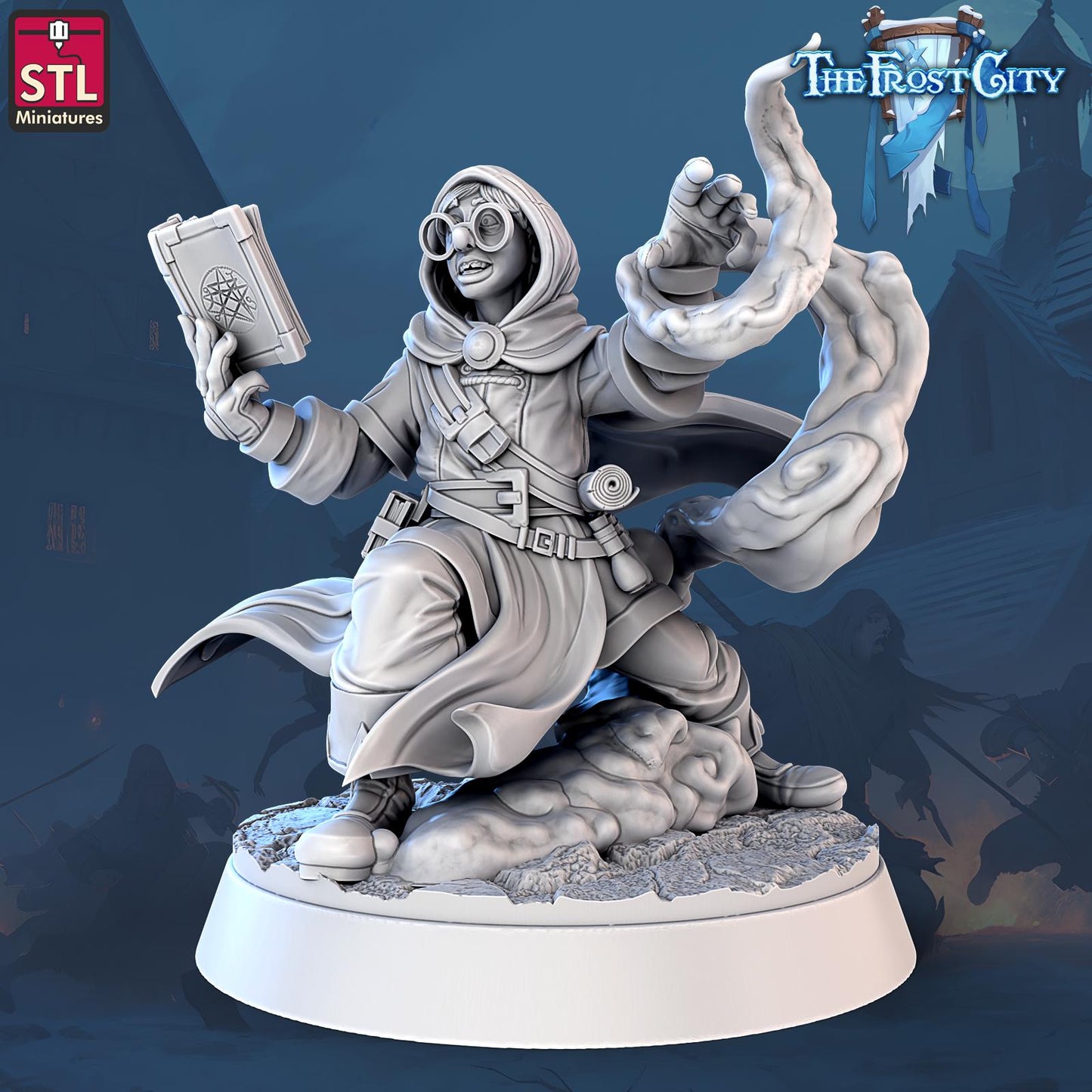 Mage Pack 1 from Frost City  by STL Miniatures