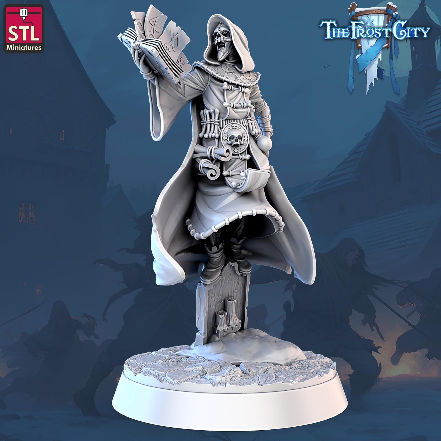 Mage Pack 2 from Frost City  by STL Miniatures